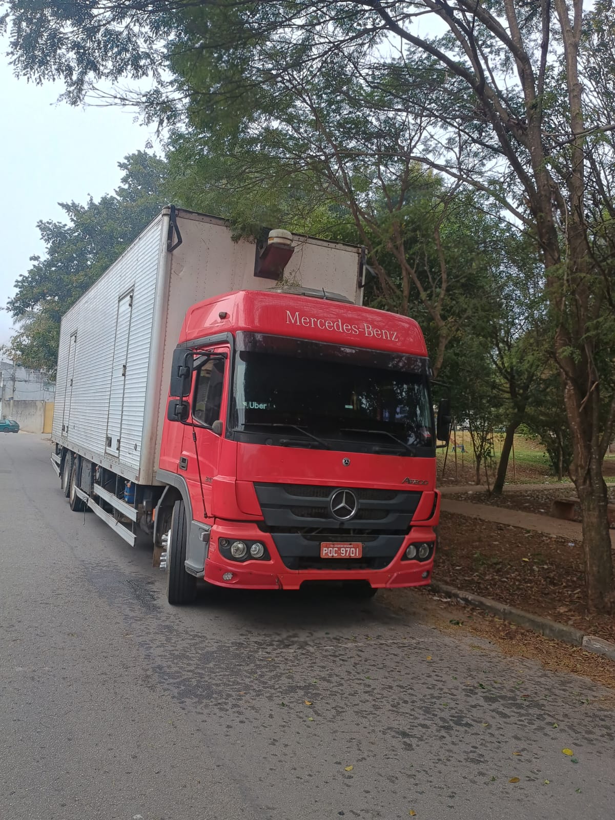 Foto do caminhão