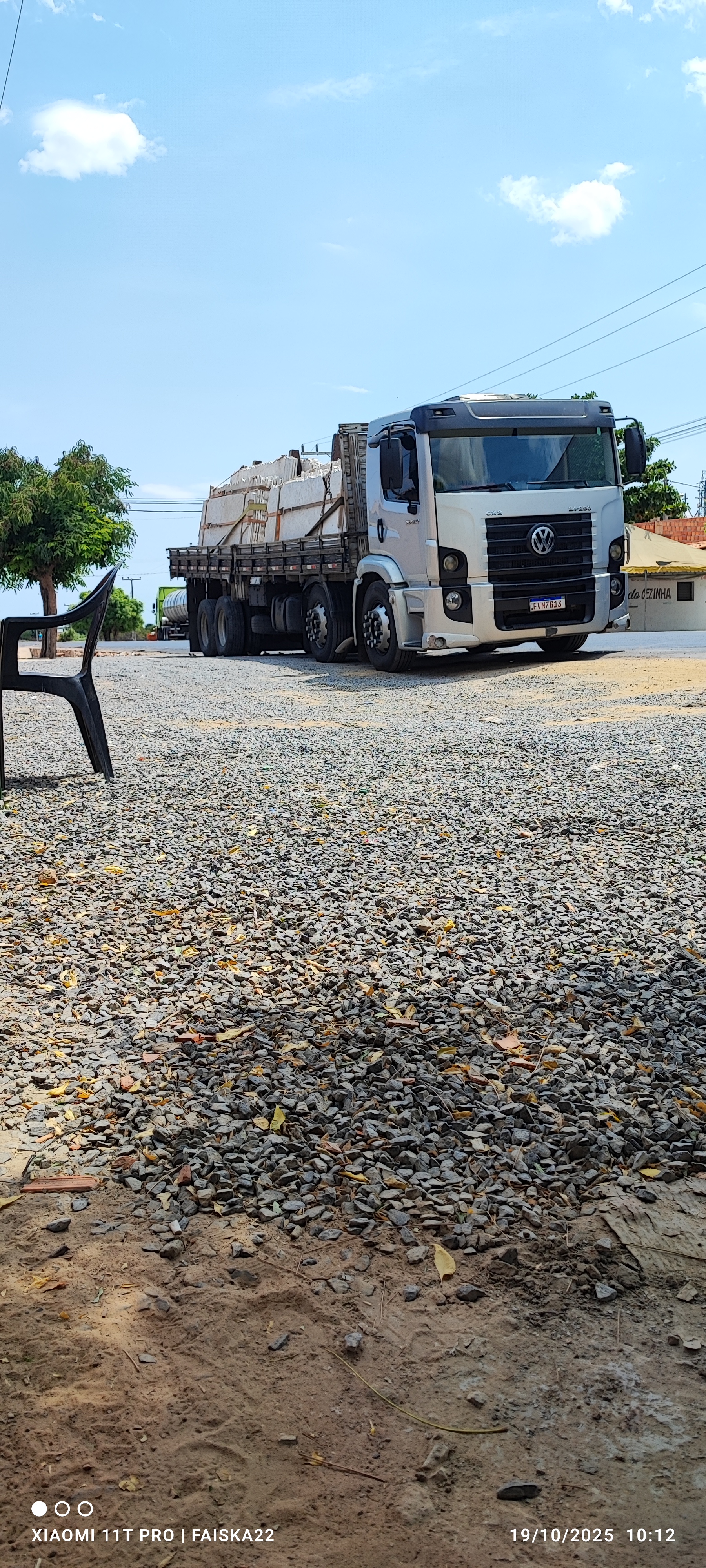Foto do caminhão