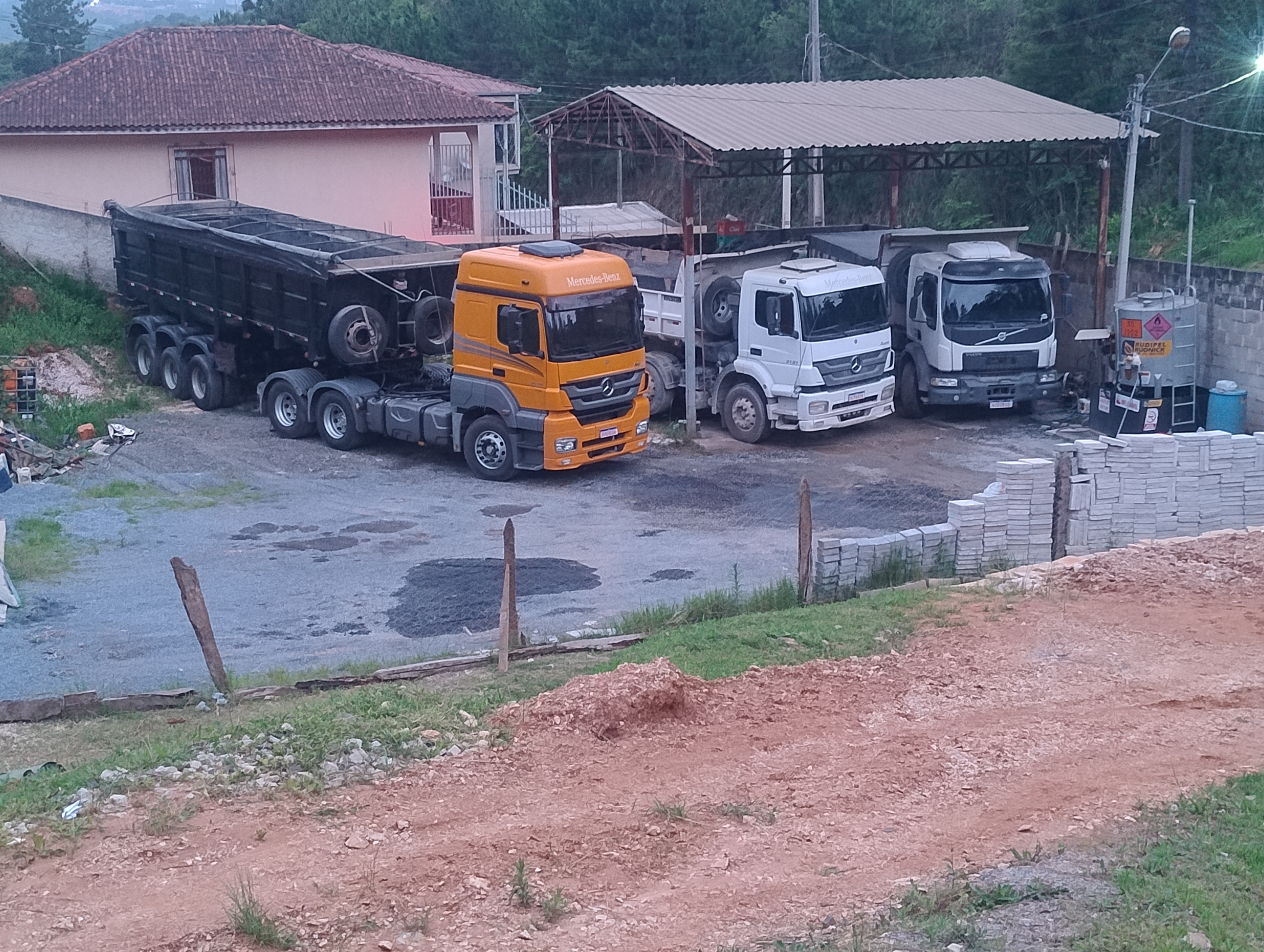 Foto do caminhão