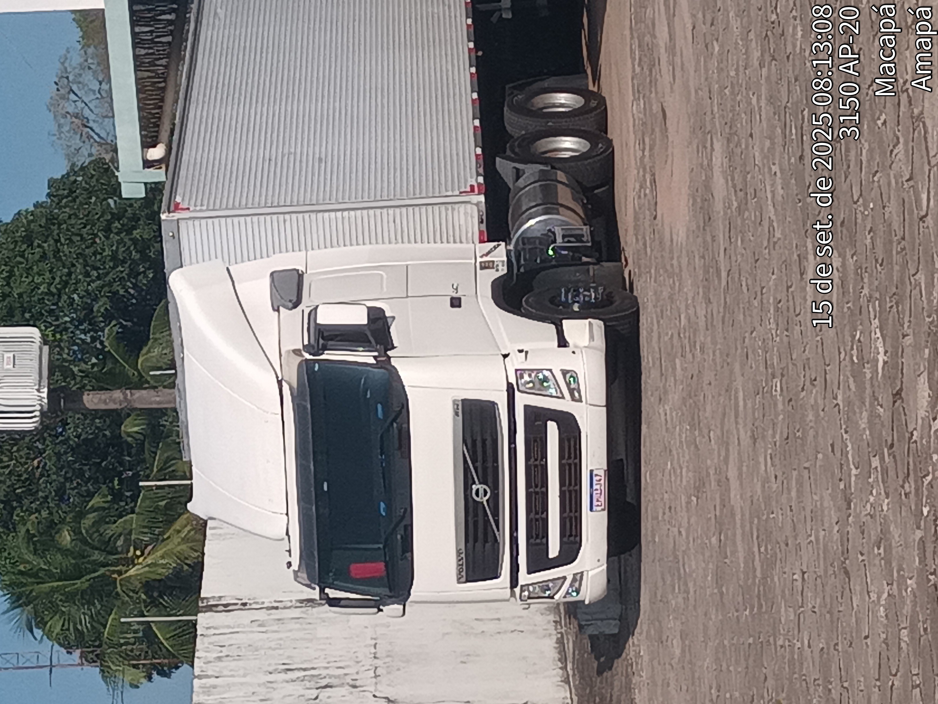 Foto do caminhão