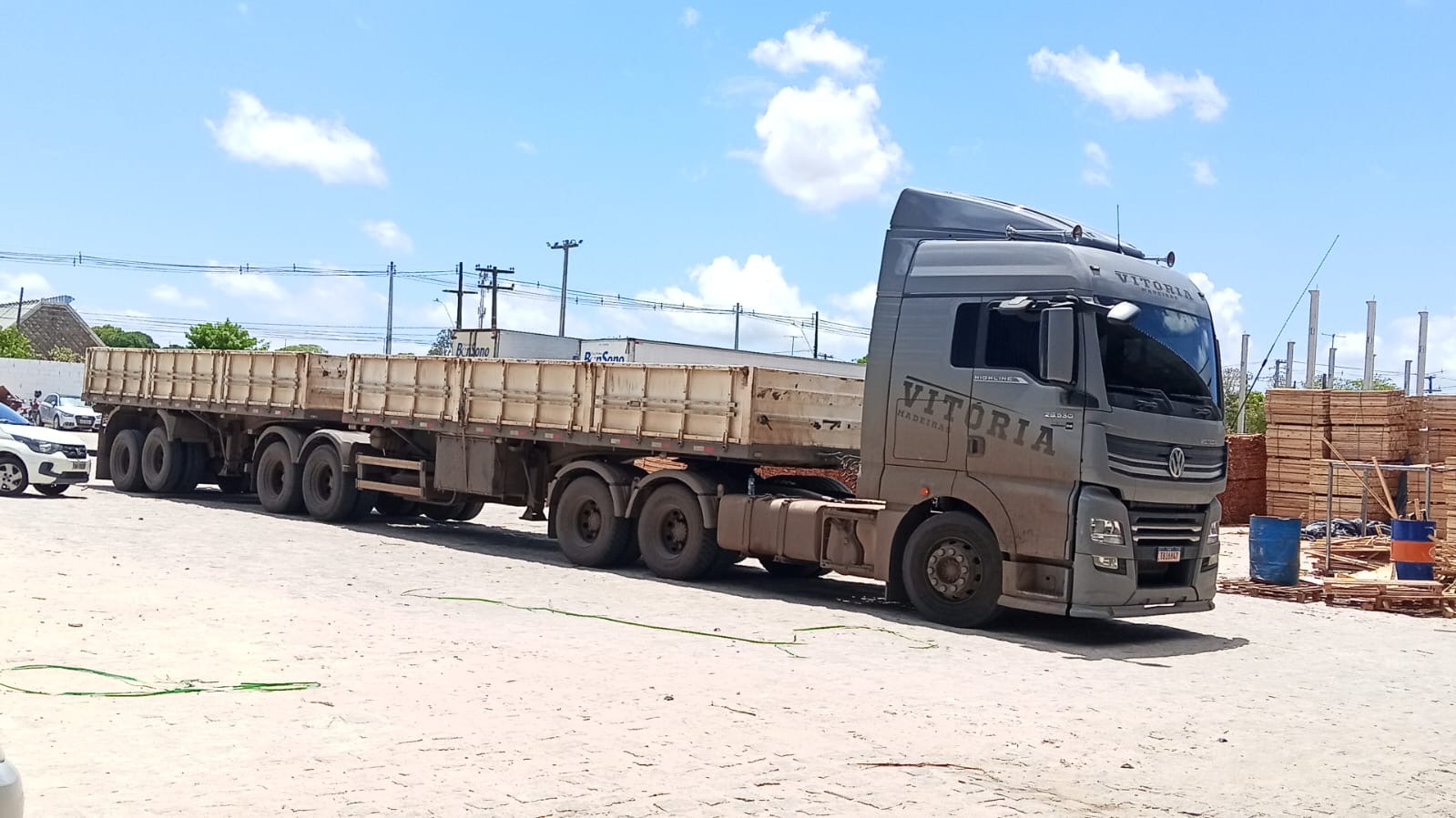 Foto do caminhão